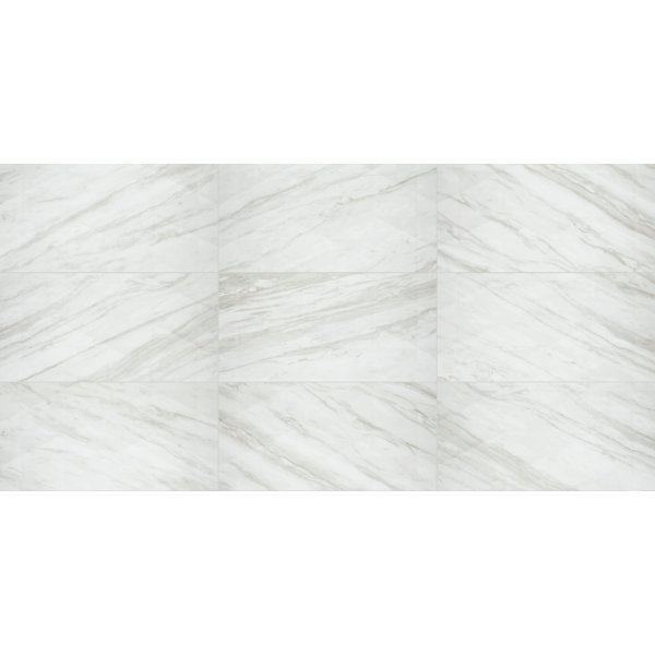 Daltile Carreau de céramique multi-géométrique émaillé 12 po x 24 po